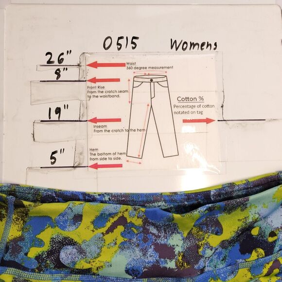 Head Yoga Running Athletic Leggings Pants Womens Size Small S Blue Green Purple - Picture 8 of 8
